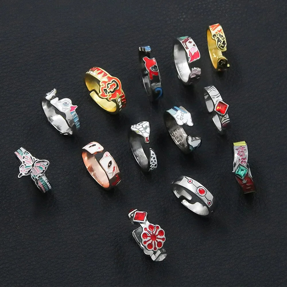 Demon Slayer / Kimetsu No Yaiba - Anelli Di Coppia Vari Personaggi Accessori