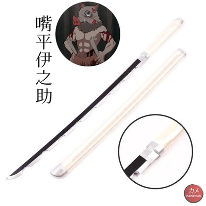 Demon Slayer / Kimetsu No Yaiba - Katana 104 Cm Hashibira Inosuke Katane & Spade