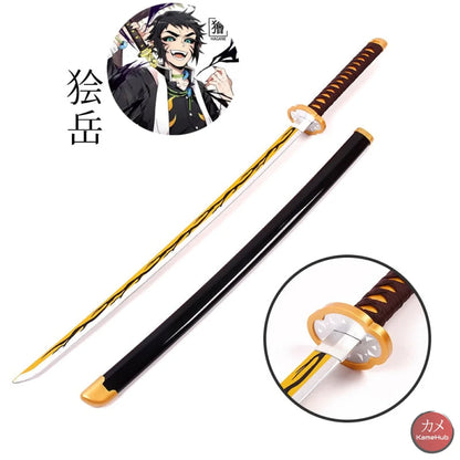 Demon Slayer / Kimetsu No Yaiba - Katana 104 Cm Kaigaku Katane & Spade