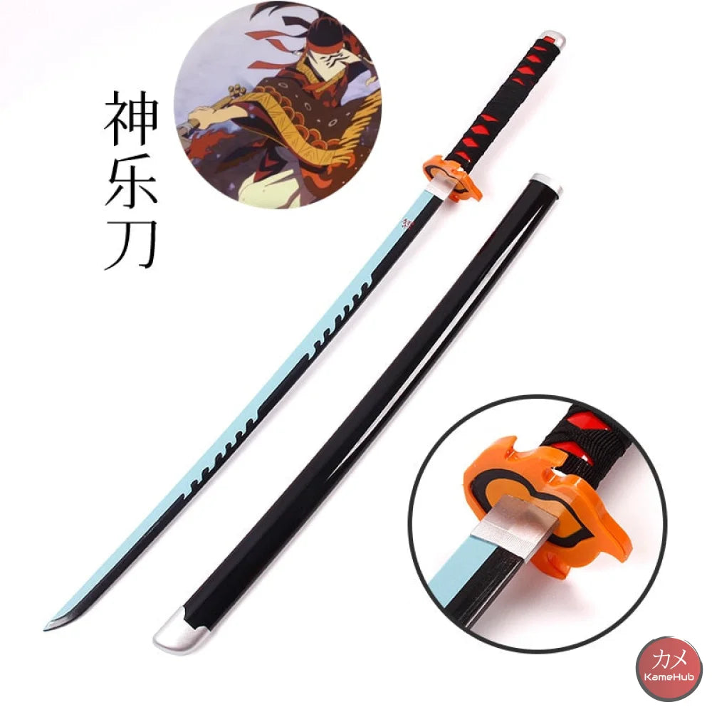 Demon Slayer / Kimetsu No Yaiba - Katana 104 Cm Kamado Tanjirou A Katane & Spade