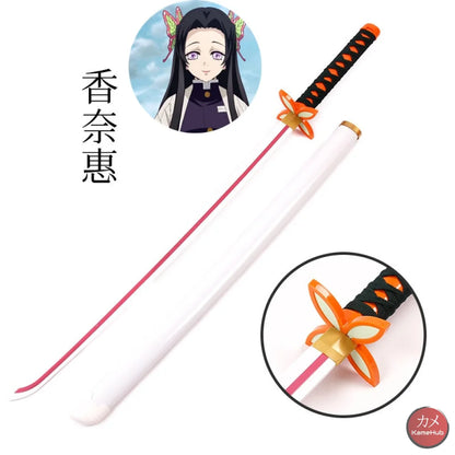 Demon Slayer / Kimetsu No Yaiba - Katana 104 Cm Kochou Kanae Katane & Spade