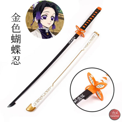 Demon Slayer / Kimetsu No Yaiba - Katana 104 Cm Kochou Shinobu A Katane & Spade