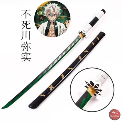 Demon Slayer / Kimetsu No Yaiba - Katana 104 Cm Shinazugawa Genya Katane & Spade
