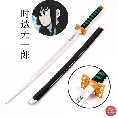 Demon Slayer / Kimetsu No Yaiba - Katana 104 Cm Tokitou Muichirou Katane & Spade