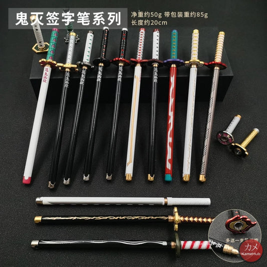 Demon Slayer / Kimetsu No Yaiba - Katana Penna Gel A Sfera 20 Cm Gadget