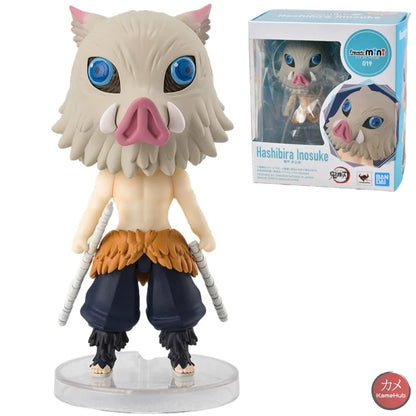 Demon Slayer / Kimetsu No Yaiba - Mini Figuarts Originale Bandai 019 Hashibara Inosuke Action Figure