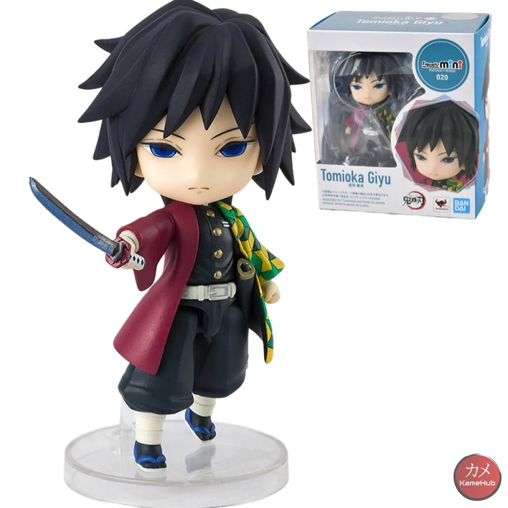Demon Slayer / Kimetsu No Yaiba - Mini Figuarts Originale Bandai 020 Tomioka Giyu Action Figure