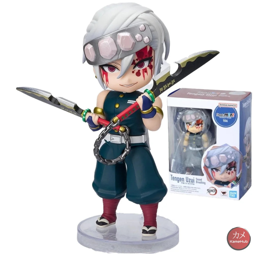 Demon Slayer / Kimetsu No Yaiba - Mini Figuarts Originale Bandai 106 Tengen Uzui Action Figure