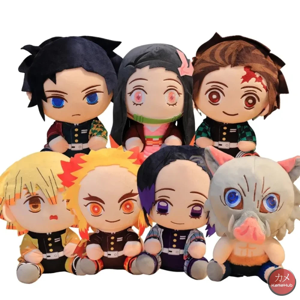 Demon Slakyer / Kimetsu No Yaiba - Morbidi Peluches Vari