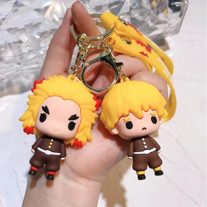 Demon Slayer / Kimetsu No Yaiba - Portachiavi In Silicone Accessori
