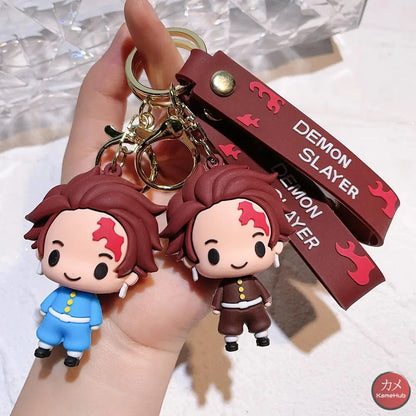 Demon Slayer / Kimetsu No Yaiba - Portachiavi In Silicone Accessori