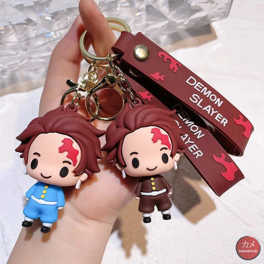 Demon Slayer / Kimetsu No Yaiba - Portachiavi In Silicone Accessori
