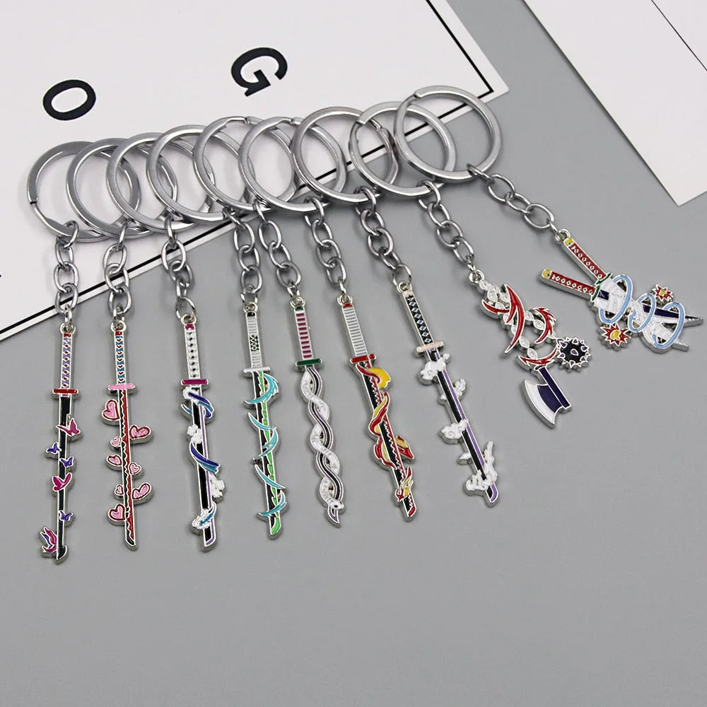 Demon Slayer / Kimetsu No Yaiba - Portachiavi Nichirin Katana Accessori