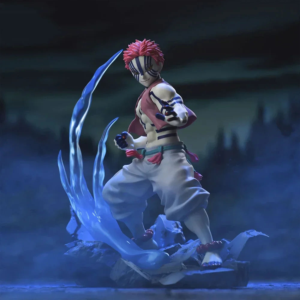 Demon Slayer: Kimetsu No Yaiba - Rengoku Kyojurou E Akaza Action Figure Sega Xross Link