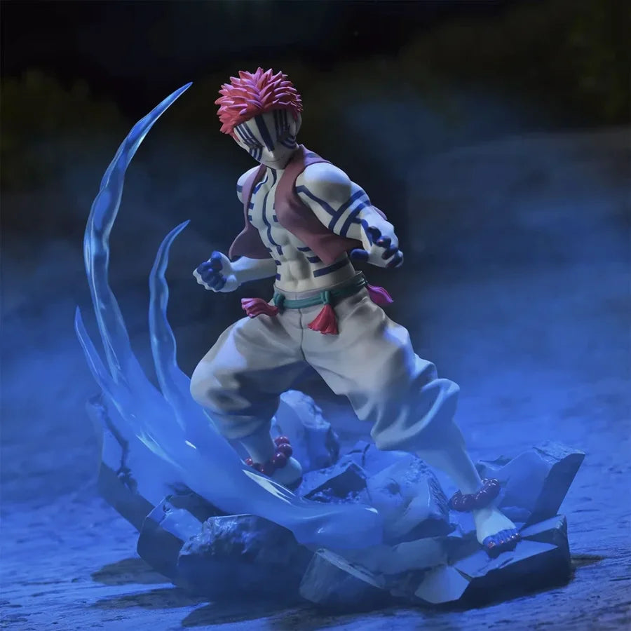 Demon Slayer: Kimetsu No Yaiba - Rengoku Kyojurou E Akaza Action Figure Sega Xross Link