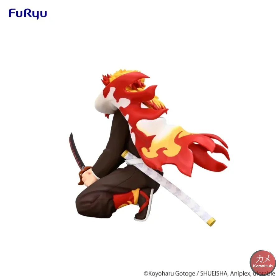 Demon Slayer / Kimetsu no Yaiba - Rengoku Kyoujurou Action Figure FuRyu Noodle Stopper - Rengoku Kyoujurou 10cm