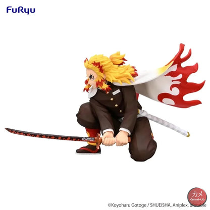 Demon Slayer / Kimetsu no Yaiba - Rengoku Kyoujurou Action Figure FuRyu Noodle Stopper - Rengoku Kyoujurou 10cm