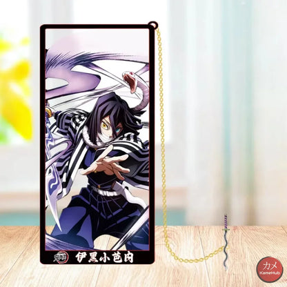 Demon Slayer: Kimetsu no Yaiba - Segnalibri in Metallo Iguro Obanai / 10cm Accessori