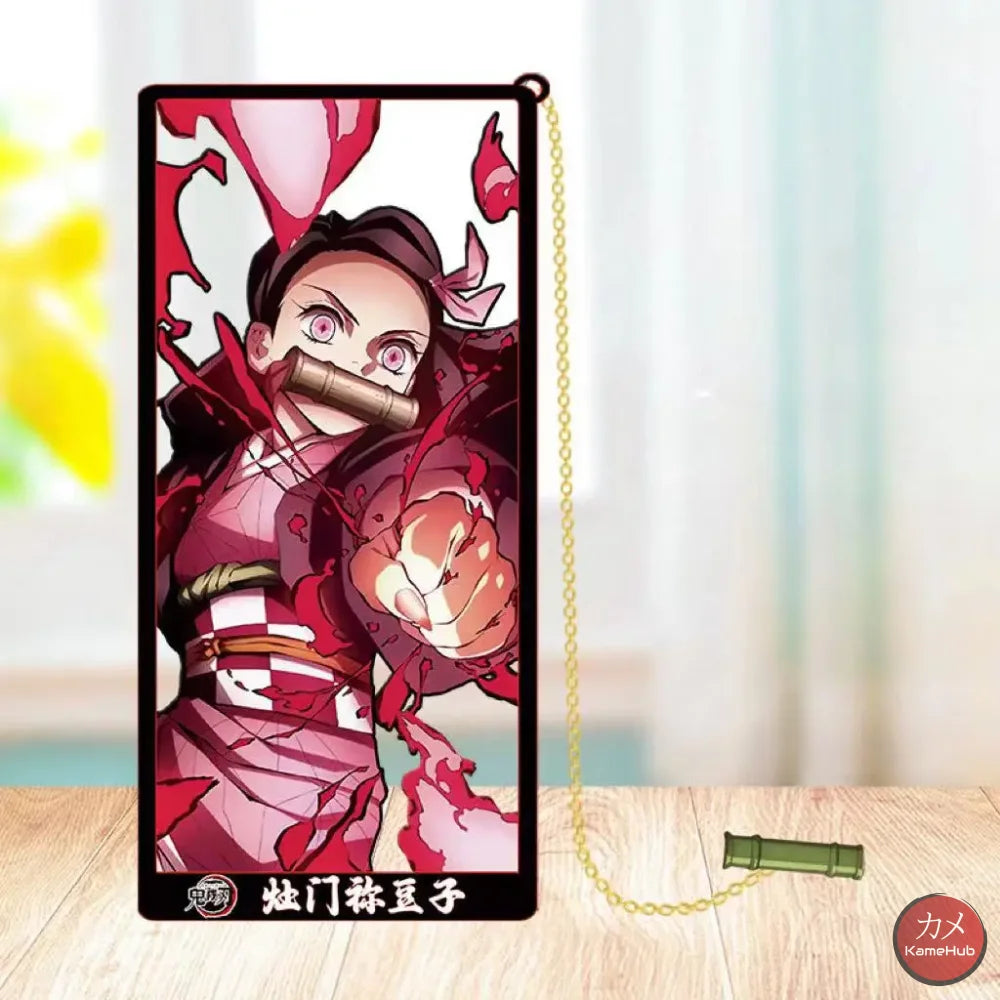 Demon Slayer: Kimetsu no Yaiba - Segnalibri in Metallo Kamado Nezuko / 10cm Accessori