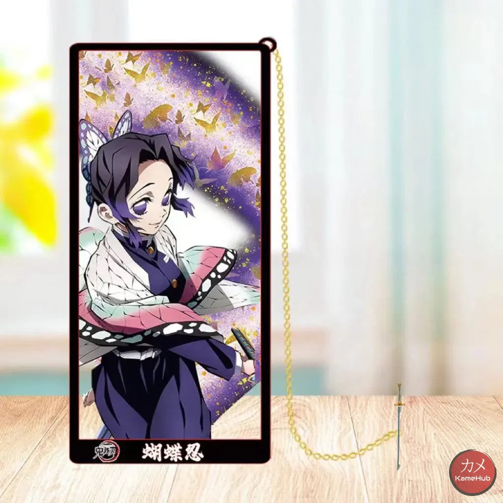Demon Slayer: Kimetsu no Yaiba - Segnalibri in Metallo Kochou Shinobu / 10cm Accessori
