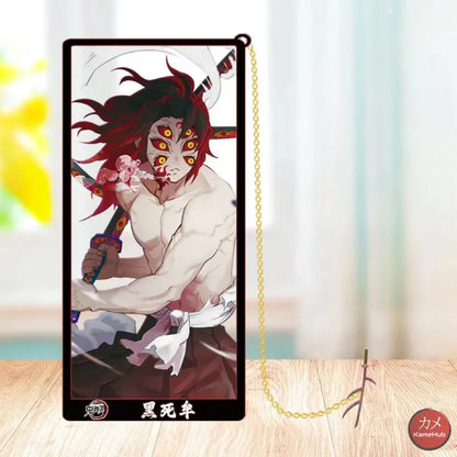 Demon Slayer: Kimetsu no Yaiba - Segnalibri in Metallo Kokushibo / 10cm Accessori