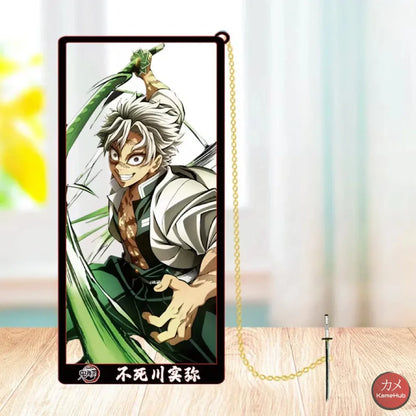 Demon Slayer: Kimetsu no Yaiba - Segnalibri in Metallo Shinazugawa Sanemi / 10cm Accessori