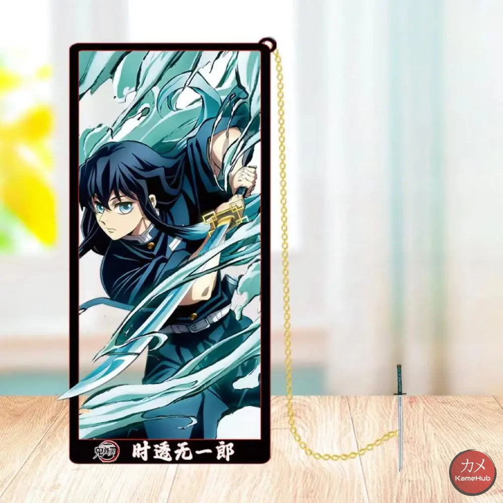 Demon Slayer: Kimetsu no Yaiba - Segnalibri in Metallo Tokito Muichiro / 10cm Accessori