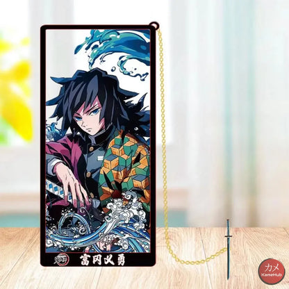 Demon Slayer: Kimetsu no Yaiba - Segnalibri in Metallo Tomioka Giyu / 10cm Accessori