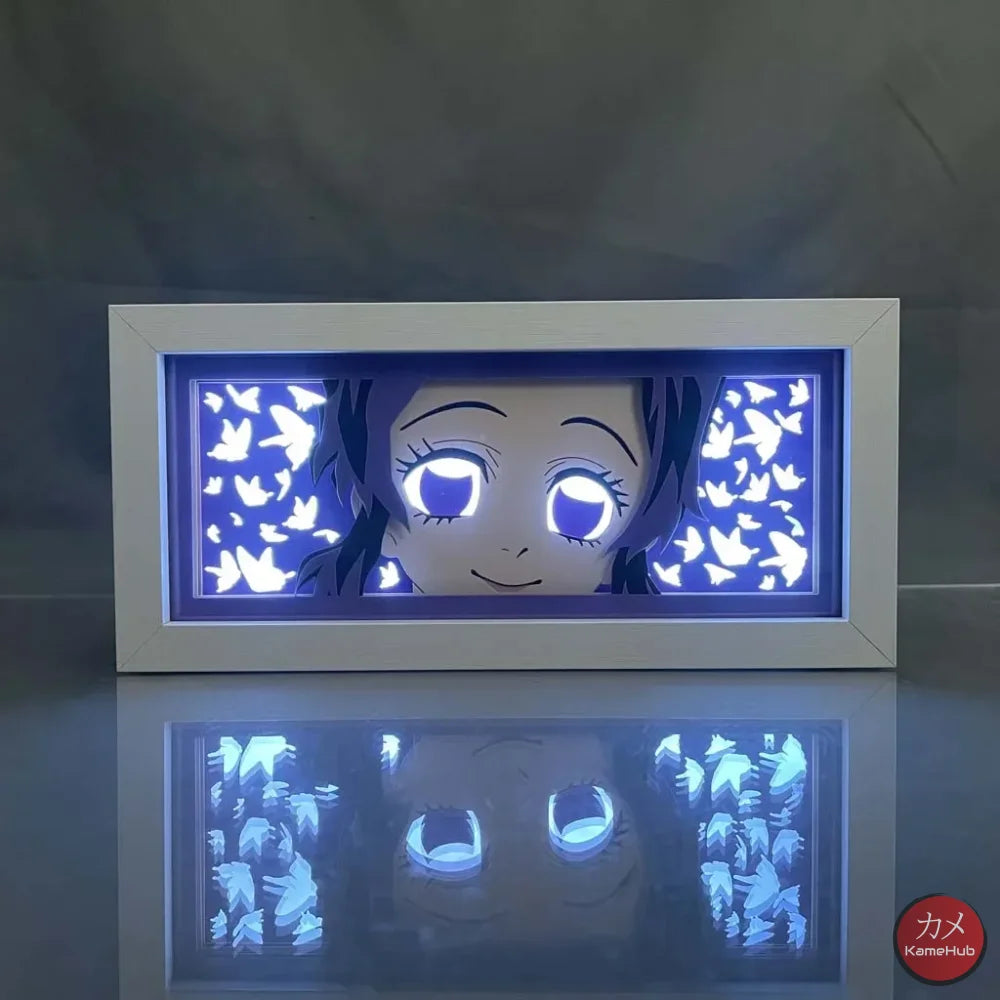 Demon Slayer / Kimetsu no Yaiba - Shinobu Kocho Light Box 3D con Luce Led 1 Colore Predefinito Gadget