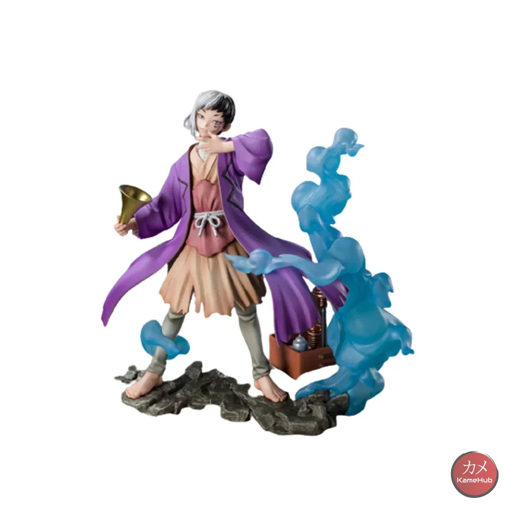 Dr. Stone - Asagiri Gen Originale Bandai Figuarts Zero 18Cm Action Figure