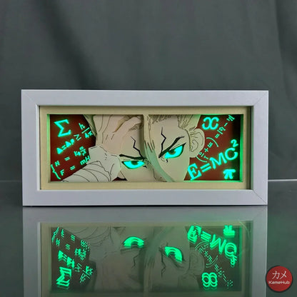 Dr Stone - Ishigami Senku Light Box 3D con Luce Led Ishigami Senku / 1 Colore Predefinito Gadget