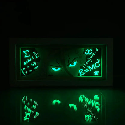 Dr Stone - Ishigami Senku Light Box 3D con Luce Led Gadget