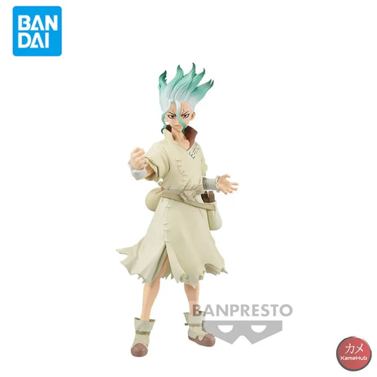Dr. Stone: Stone World - Ishigami Senku Originale Bandai Banpresto Action Figure