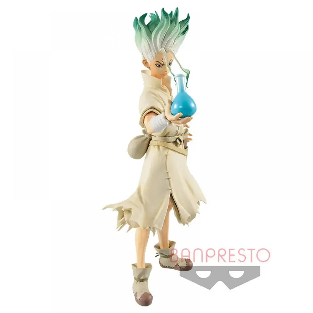 Dr. Stone: Stone World - Ishigami Senku Originale Bandai Banpresto Action Figure