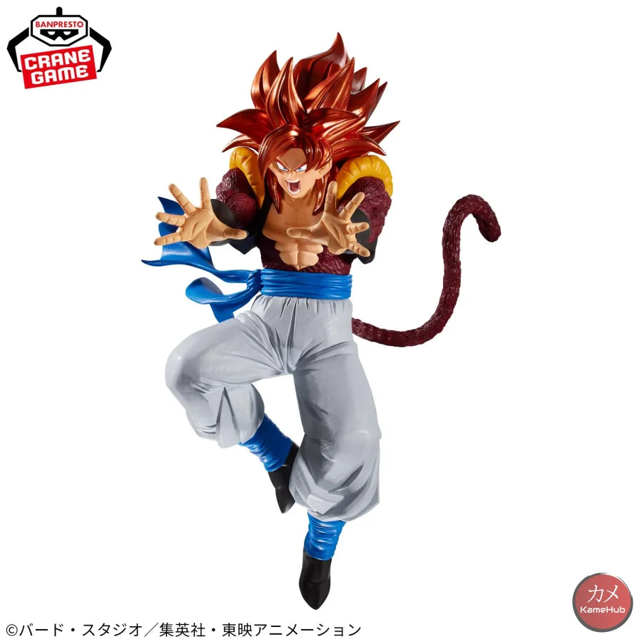 Dragon Ball Gt - Gogeta Super Saiyan 4 Action Figure Bandai Banpresto Blood Of Saiyans