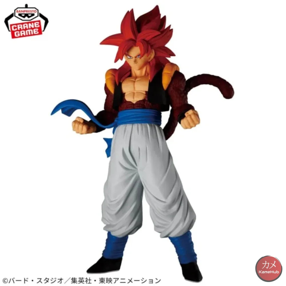 Dragon Ball GT - Gogeta Super Saiyan 4 Action Figure Bandai Banpresto Solid Edge Works - Gogeta SSJ 4 20cm - Action