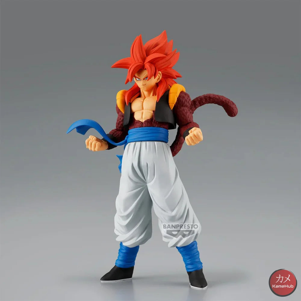 Dragon Ball GT - Gogeta Super Saiyan 4 Action Figure Bandai Banpresto Solid Edge Works - Gogeta SSJ 4 20cm - Action