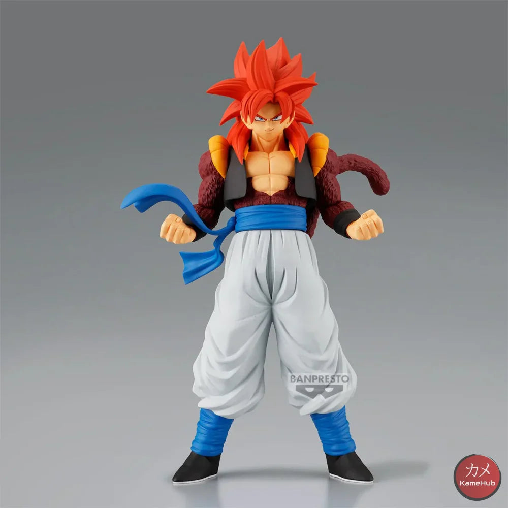 Dragon Ball GT - Gogeta Super Saiyan 4 Action Figure Bandai Banpresto Solid Edge Works - Gogeta SSJ 4 20cm - Action