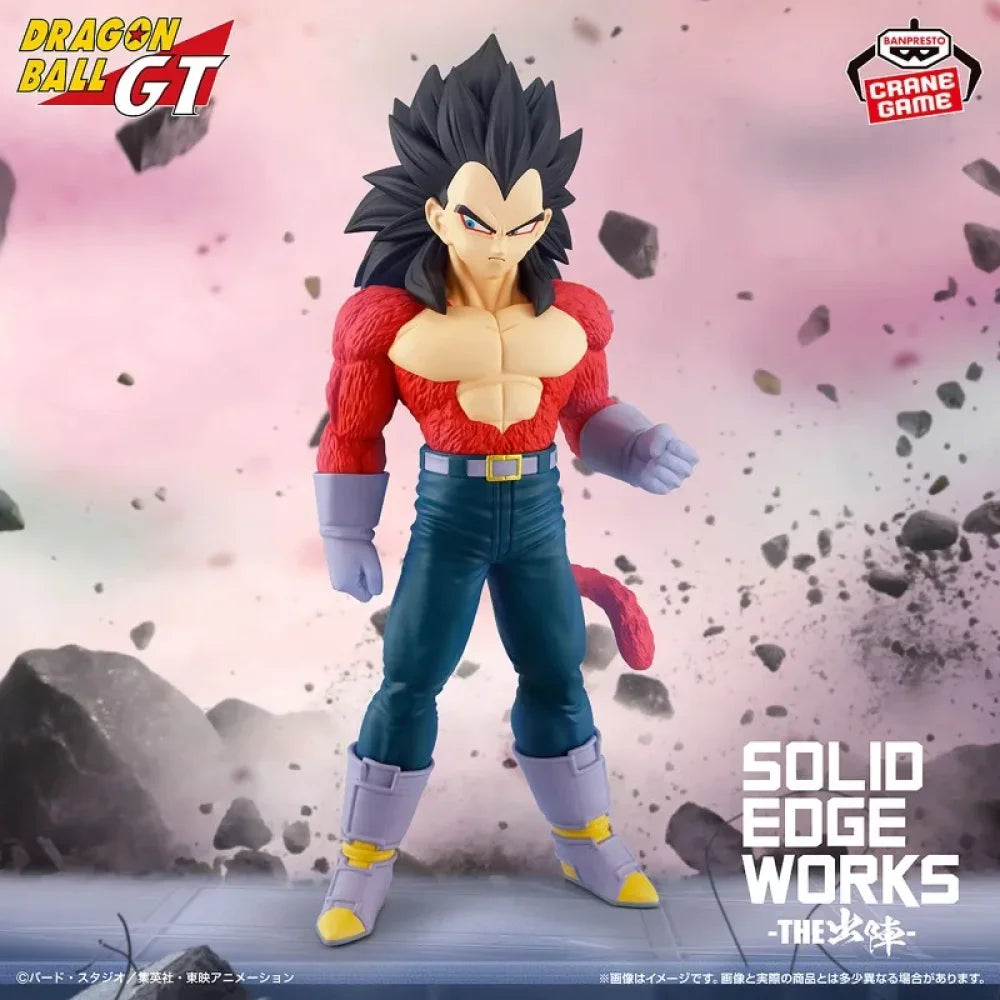 Dragon Ball GT - Goku e Vegeta SSJ 4 Action Figure Bandai Banpresto Solid Edge Works - Action Figure