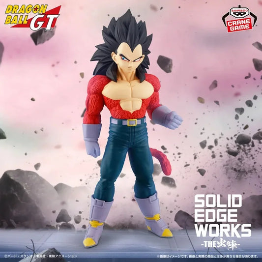 Dragon Ball GT - Goku e Vegeta SSJ 4 Action Figure Bandai Banpresto Solid Edge Works - Action Figure