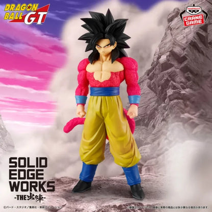 Dragon Ball GT - Goku e Vegeta SSJ 4 Action Figure Bandai Banpresto Solid Edge Works - Action Figure