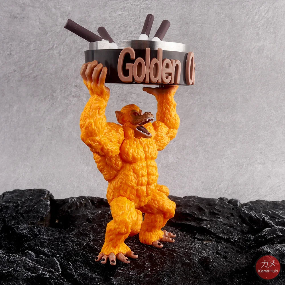 Dragon Ball Gt - Son Goku Oozaru Dorato Posacenere Action Figure
