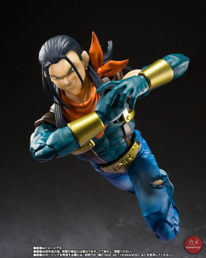 Dragon Ball GT - Super C 17 Action Figure Bandai SHF - Super C17 14cm - Action Figure