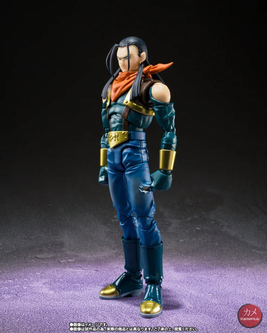Dragon Ball GT - Super C 17 Action Figure Bandai SHF - Super C17 14cm - Action Figure