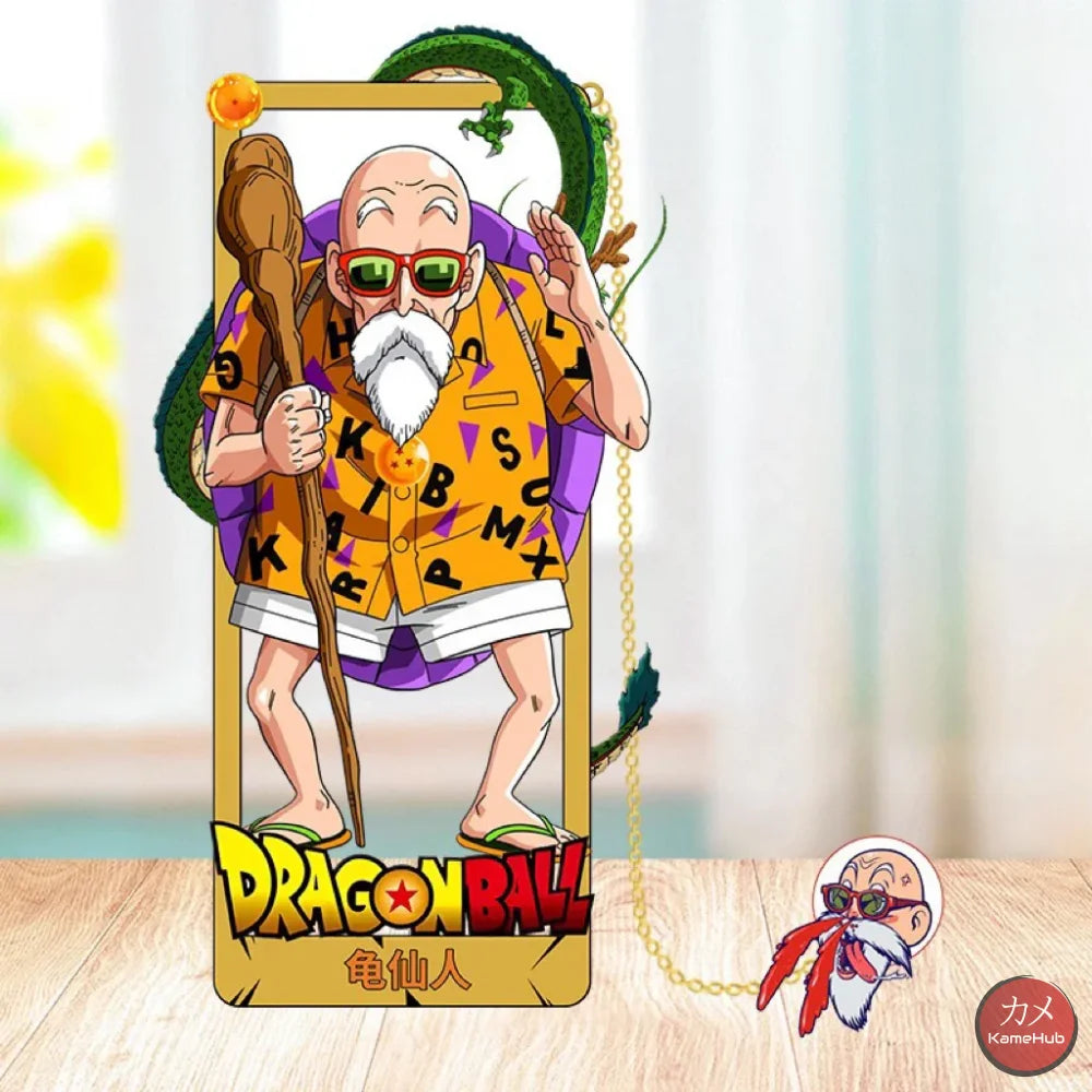 Dragon Ball - Segnalibri in Metallo Muten Roshi A / 10cm Accessori