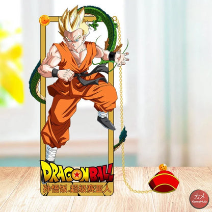 Dragon Ball - Segnalibri in Metallo Son Gohan SSJ Super / 10cm Accessori