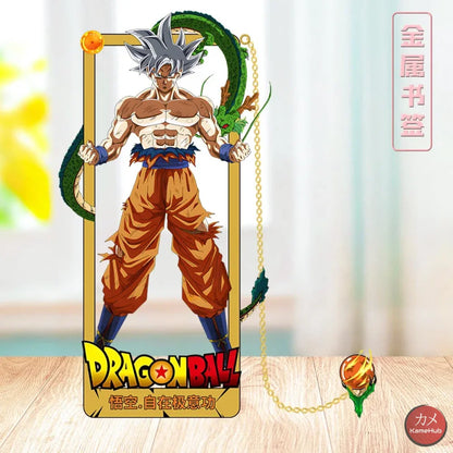 Dragon Ball - Segnalibri in Metallo Son Goku Ultra Istinto Super / 10cm Accessori