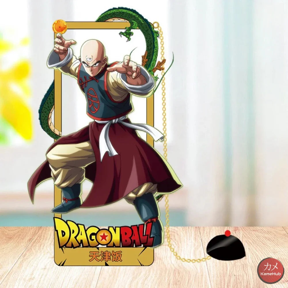 Dragon Ball - Segnalibri in Metallo Tenshinhan / 10cm Accessori