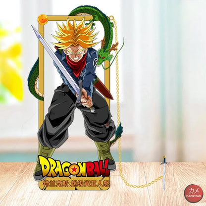 Dragon Ball - Segnalibri in Metallo Trunks del Futuro SSJ Z / 10cm Accessori
