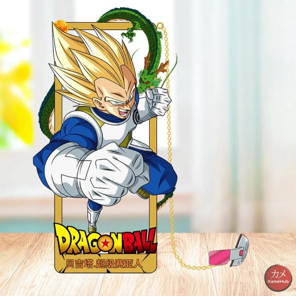 Dragon Ball - Segnalibri in Metallo Vegeta SSJ Z / 10cm Accessori